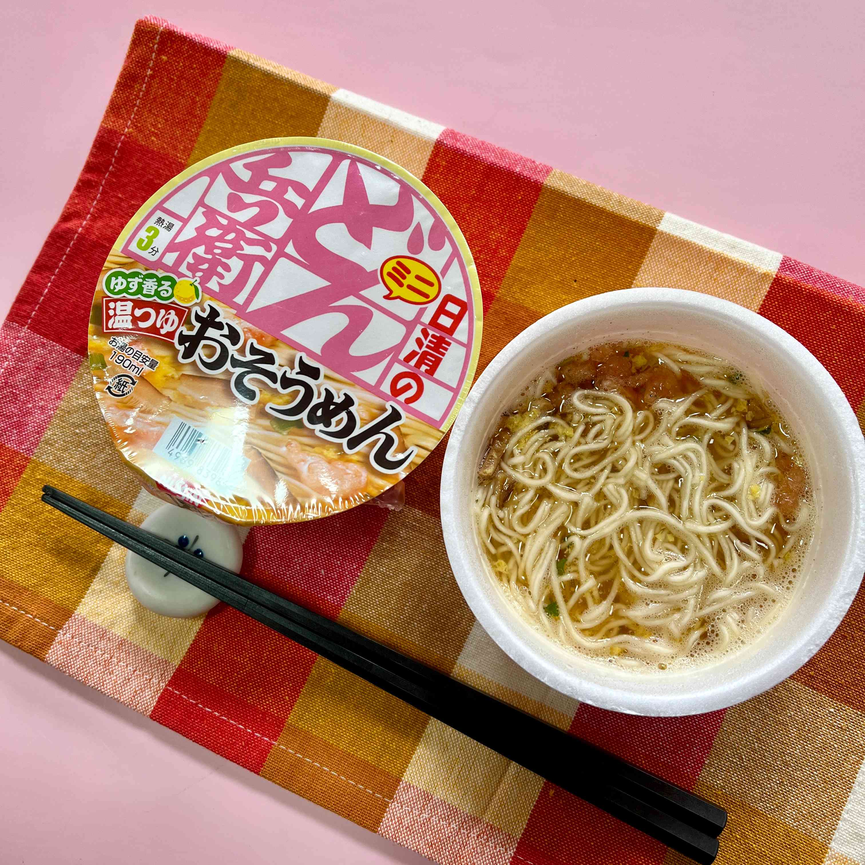 【Nissin】 Donbei  O-somen Mini Warm Soup　1piece　35ｇ