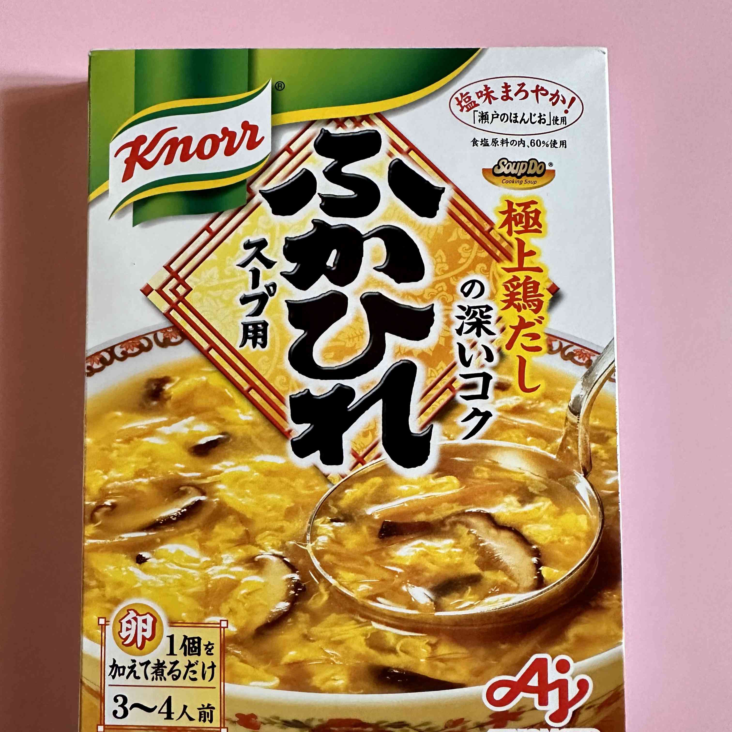 【AJINOMOTO】Knorr　For Shark Fin Soup　40pieces（1case）　7200ｇ
