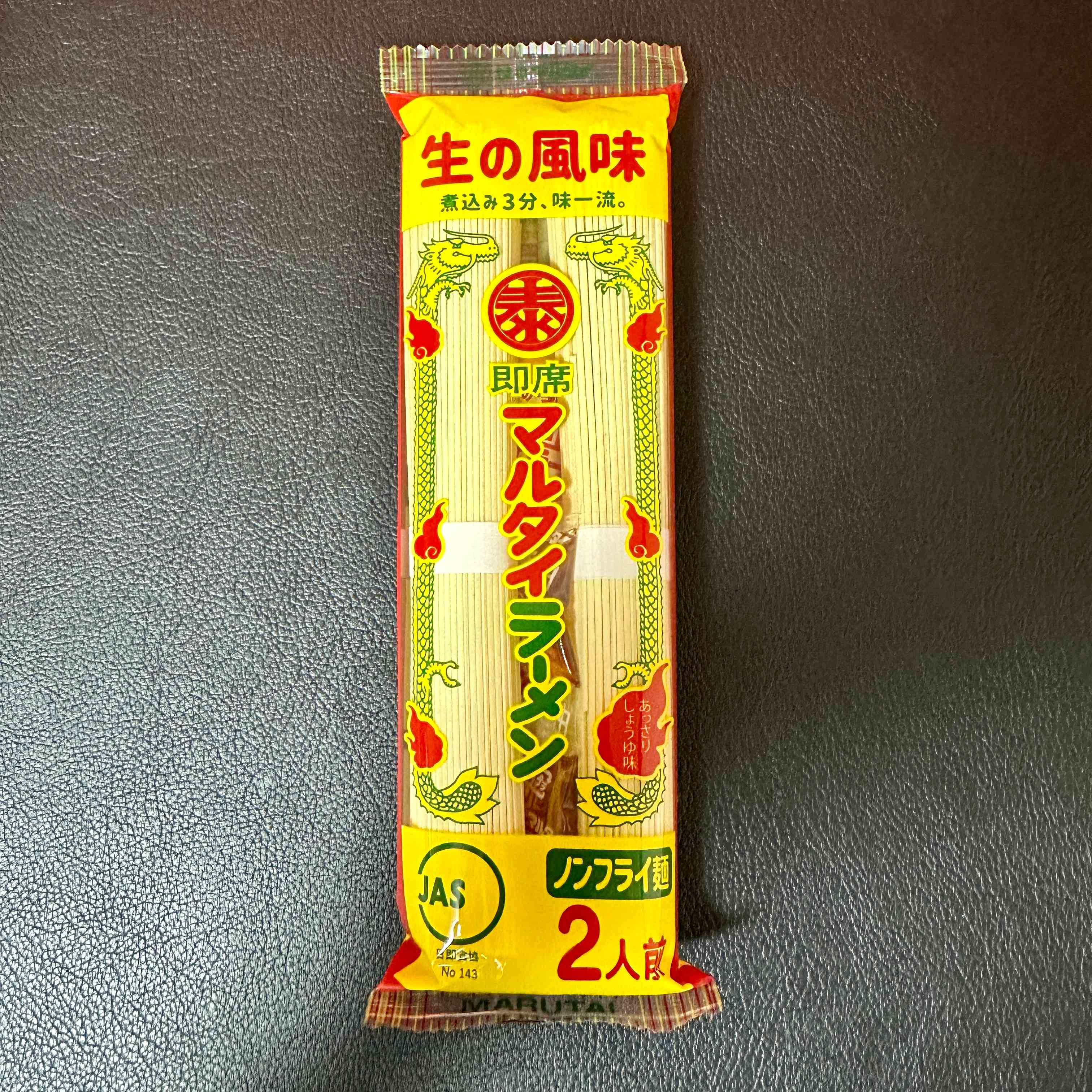 【MARUTAI】Stick noodles　1bag　164ｇ　Two servings（Bagged noodles）