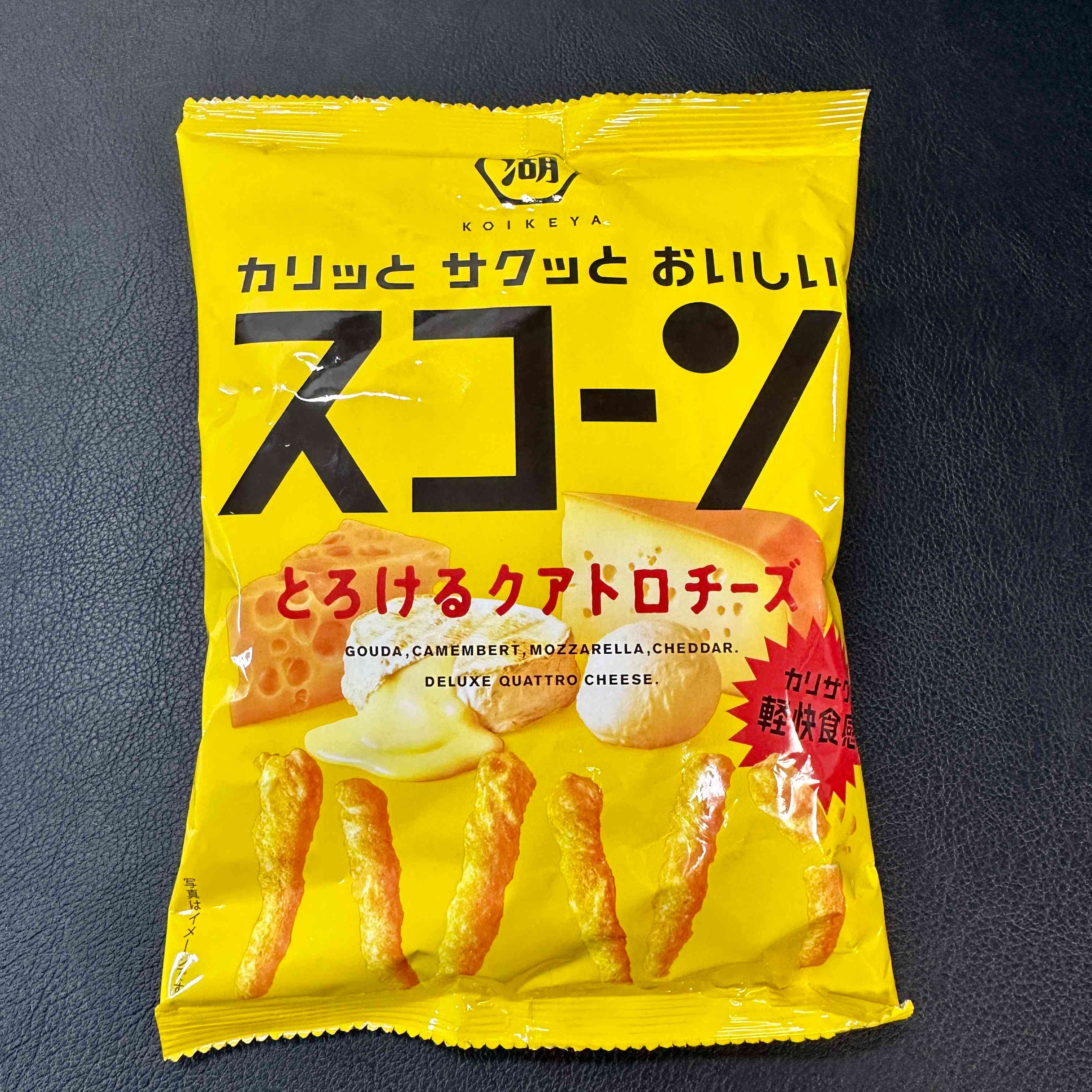 【湖池屋】Scone - Melting Quattro Cheese　1bag　78ｇ