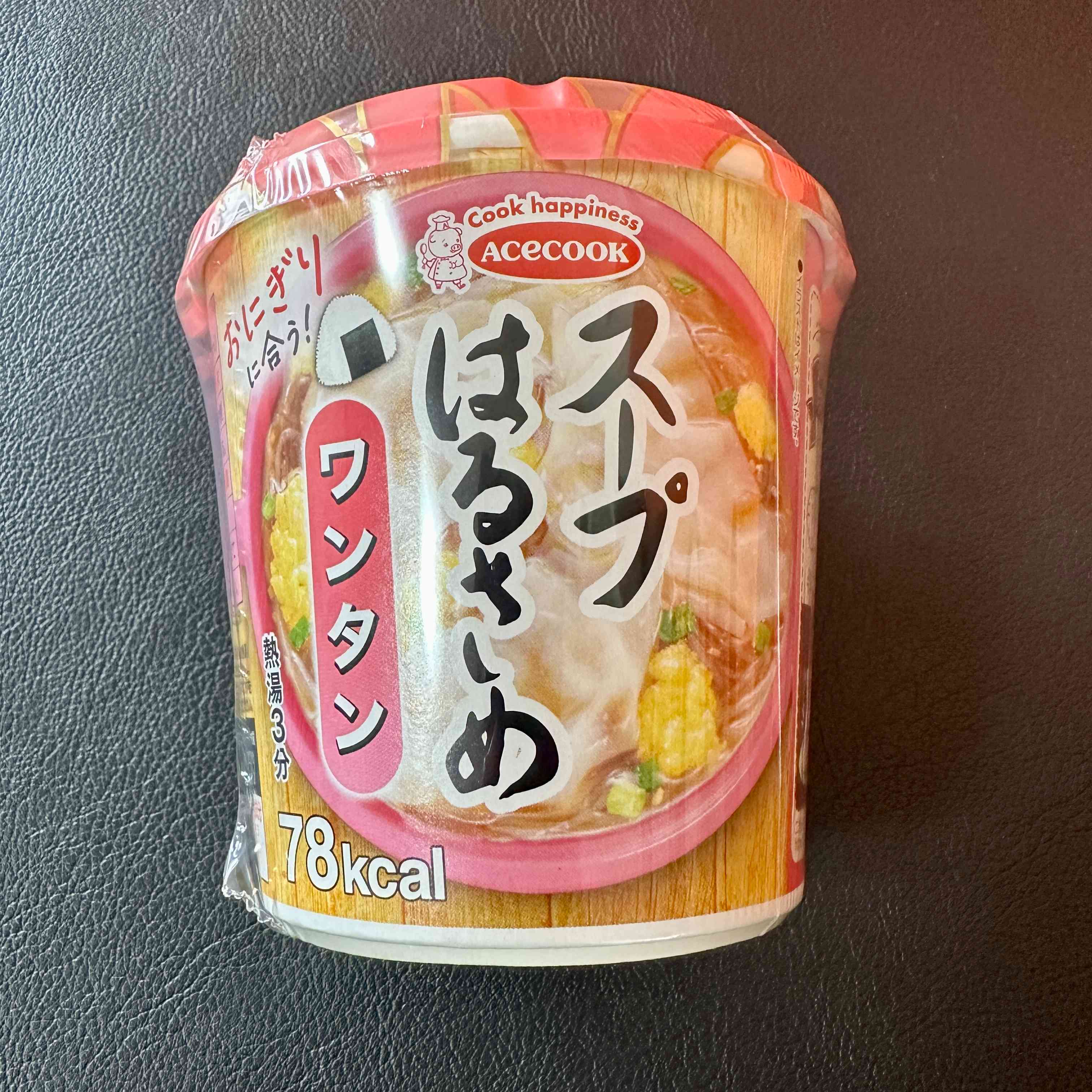 【ACECOOK】Soup Harusame 　Wonton　1piece　22ｇ