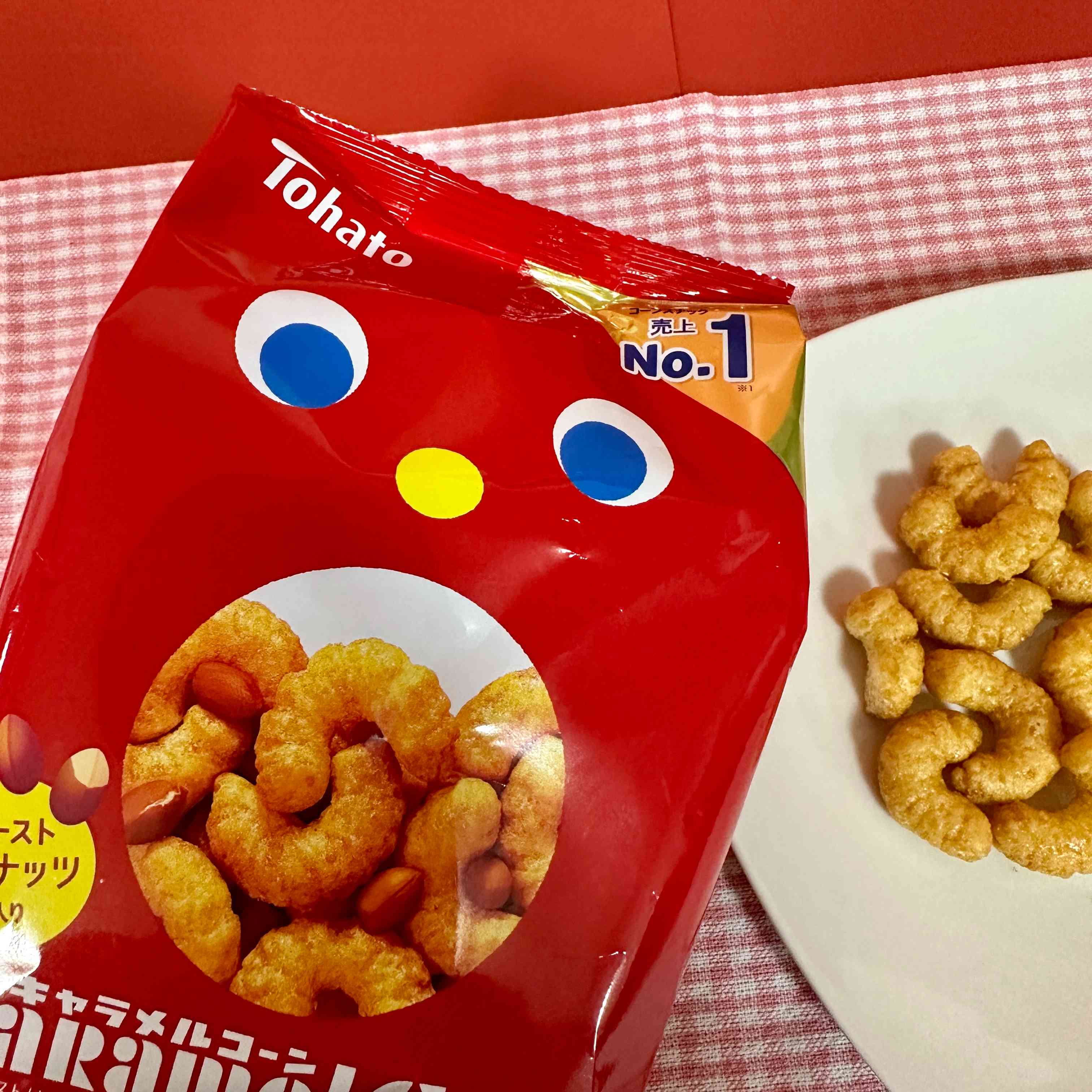 【Tohato】CaramelCorn　1bag　70ｇ