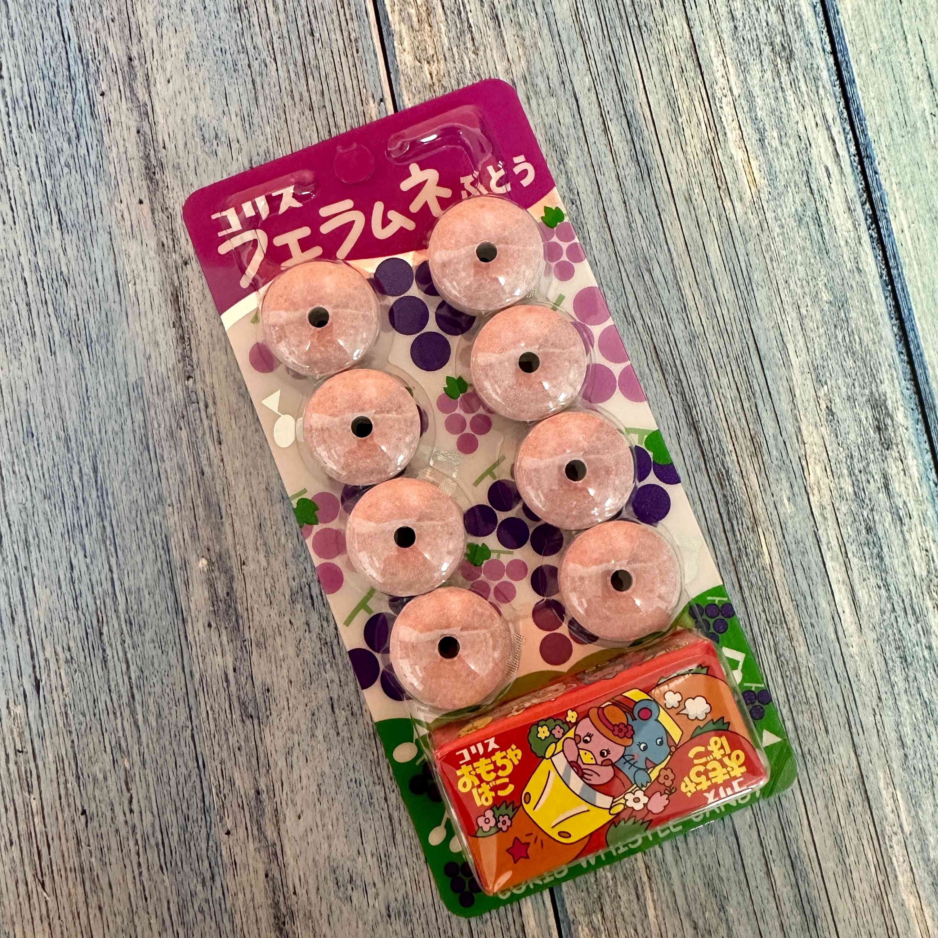 【CORIS】Fue Ramune - Grape Flavor　240pieces（1case）　5280ｇ