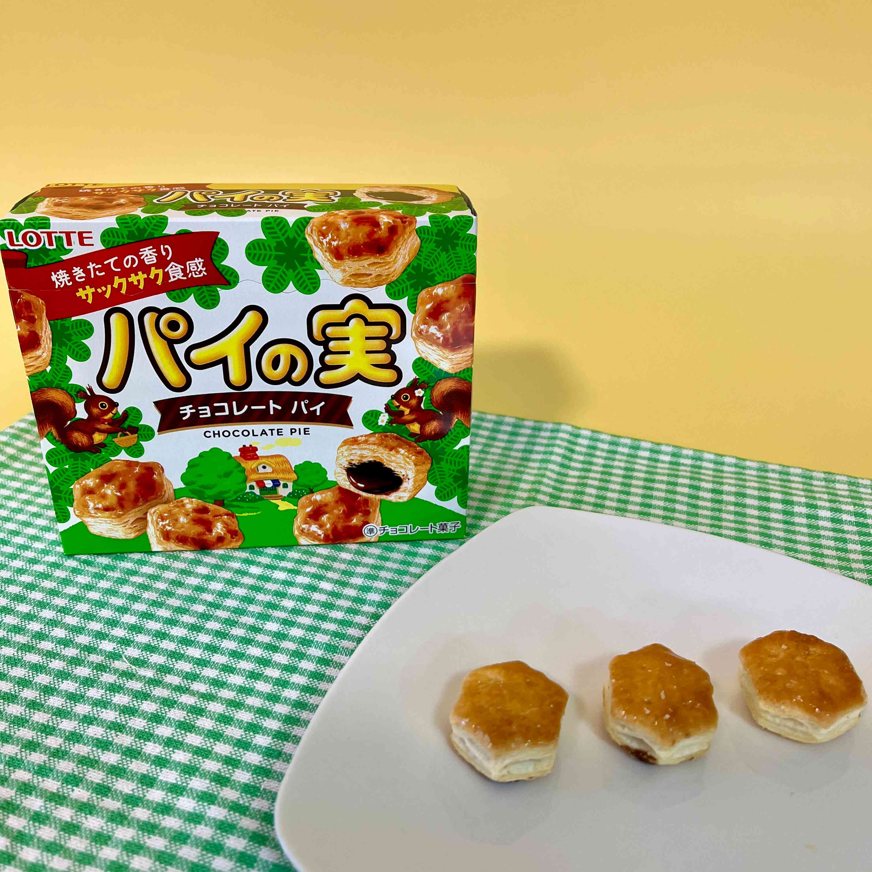 【LOTTE】Pie-no-mi　ChocolatePie　1piece　73ｇ