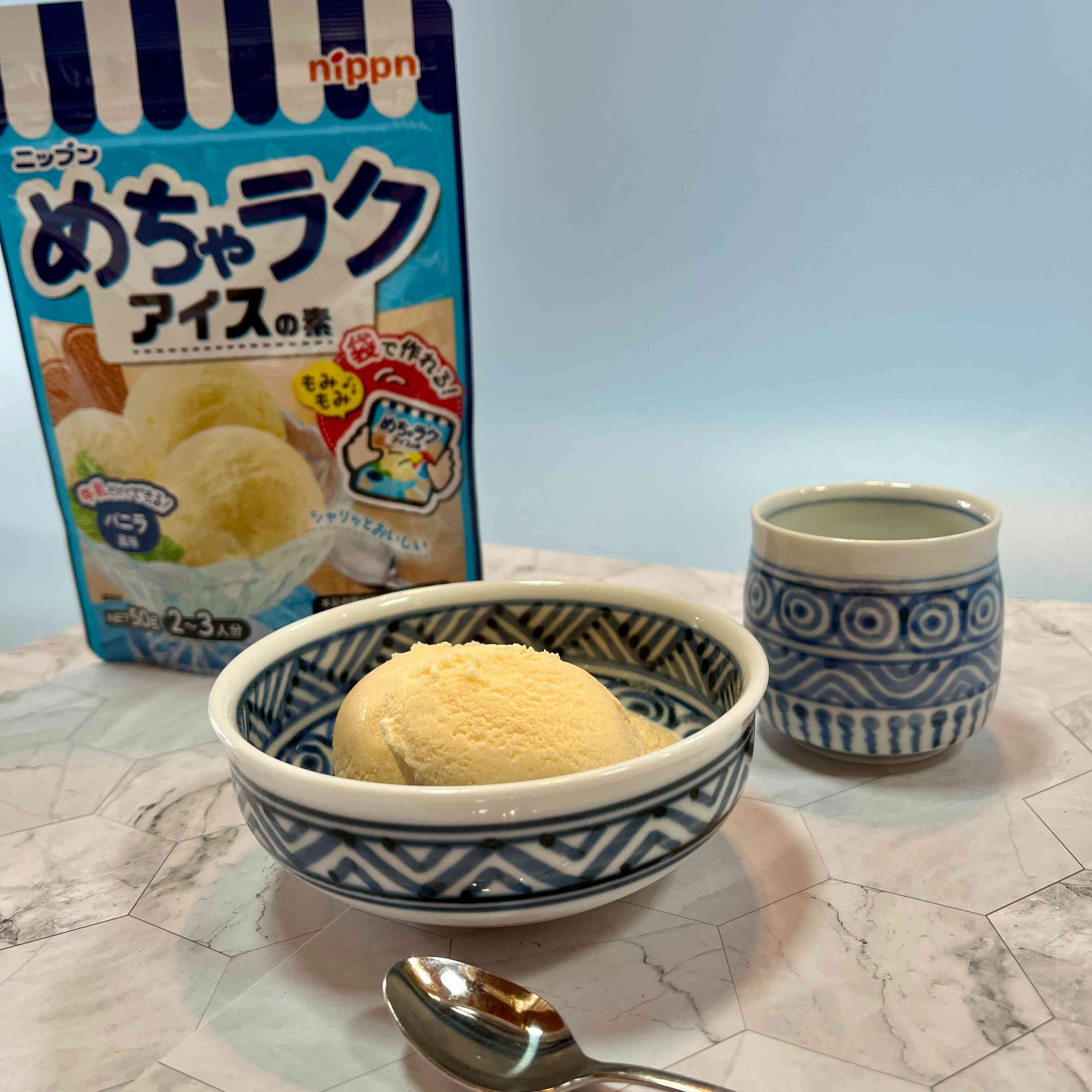 【nippn】""Super Easy Ice Cream Mix"" Vanilla Flavor　1bag　50ｇ